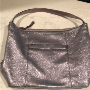 Kate Spade silver purse perfect condition